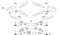 Spear Parts Accessories For RC Drone